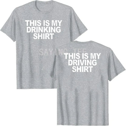 This Is My Drinking Shirt and Driving Shirts