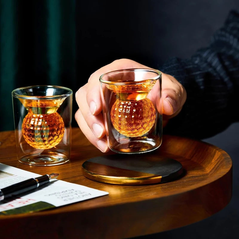Golf Ball Glass