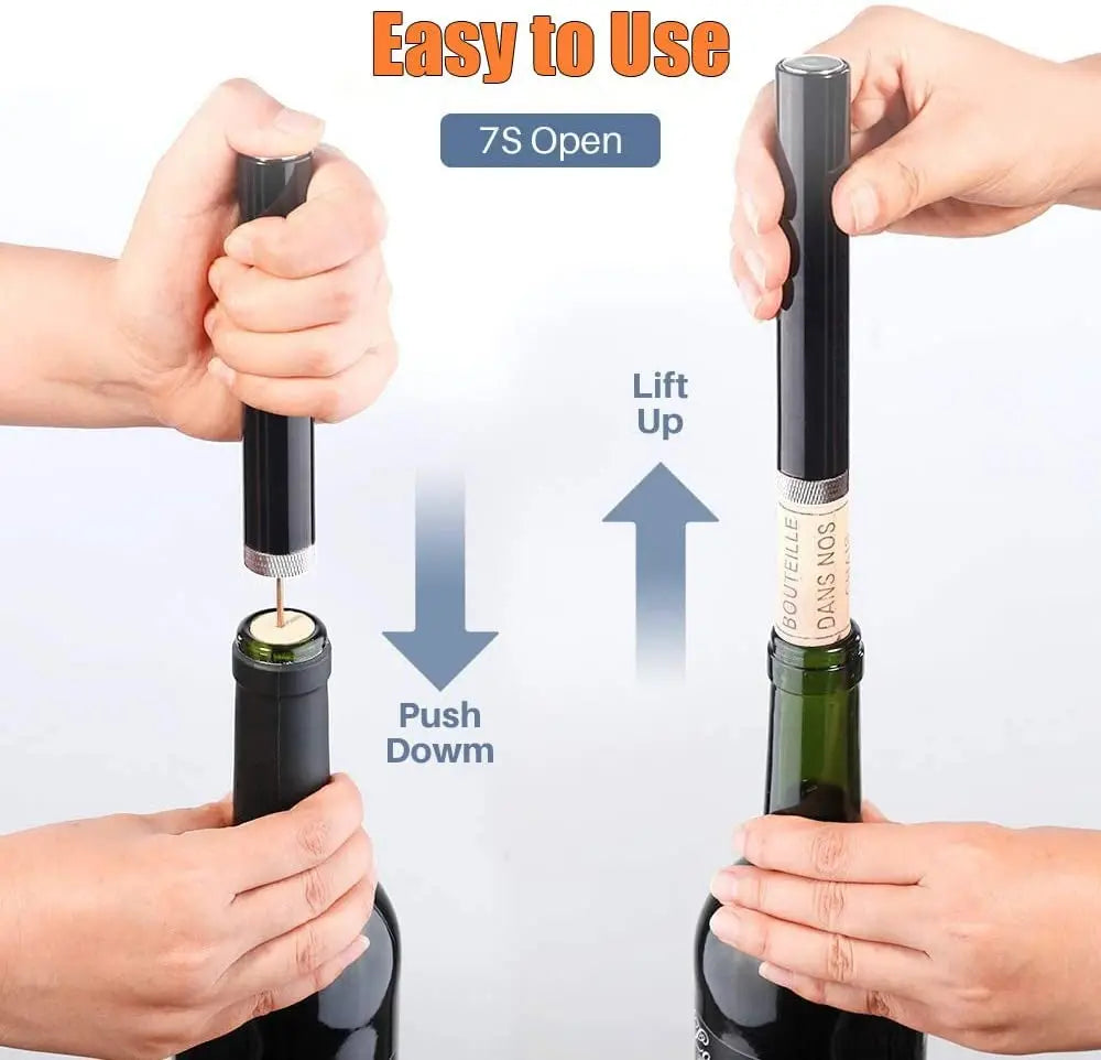 Pressure Pump Wine Bottle Opener
