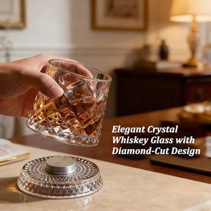 Rotate Whiskey Glasses