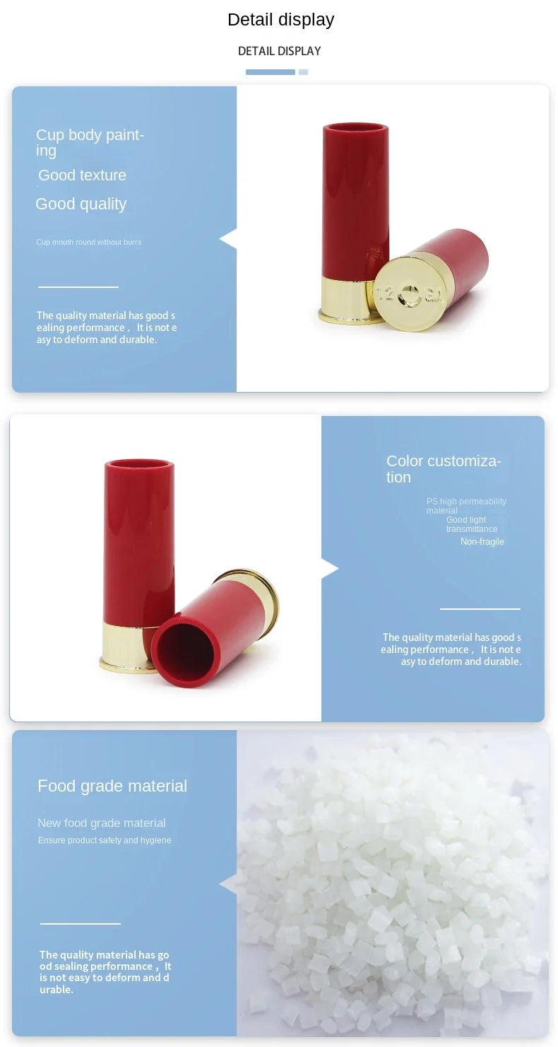 12 Gauge Shell Shotgun Shot Glasses