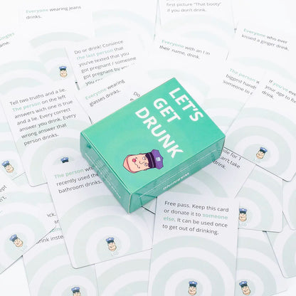 Let's Get Drunk Card Game