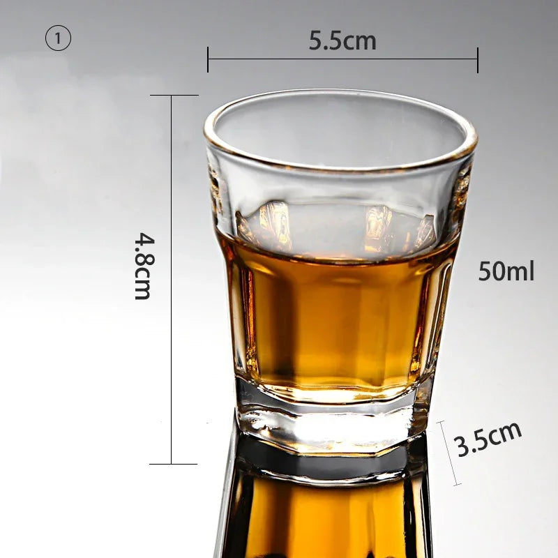 Crystal Cup Shot Glasses