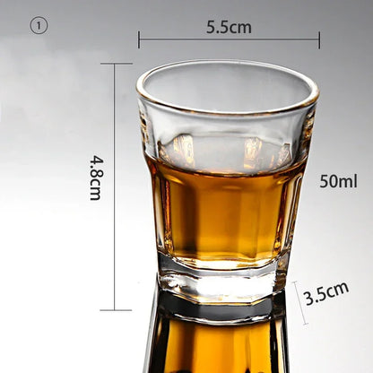 Crystal Cup Shot Glasses