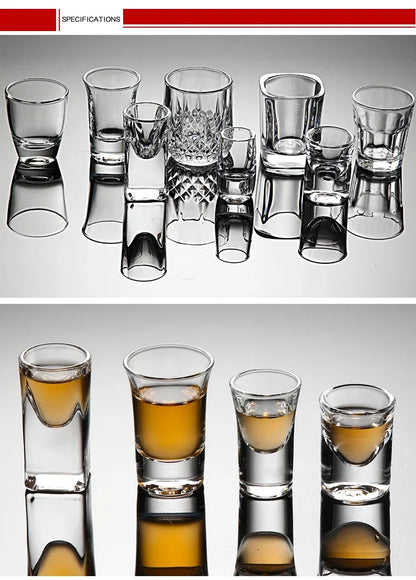 Crystal Cup Shot Glasses