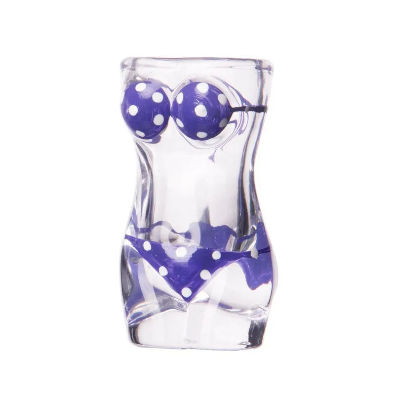 Bikini 3D Shot Glass