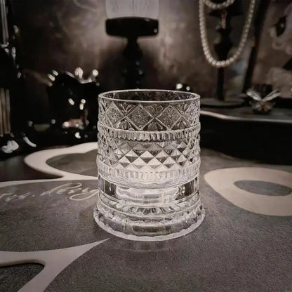 Elegant Rotating Whiskey Glass