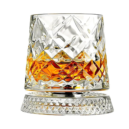 Rotate Whiskey Glasses
