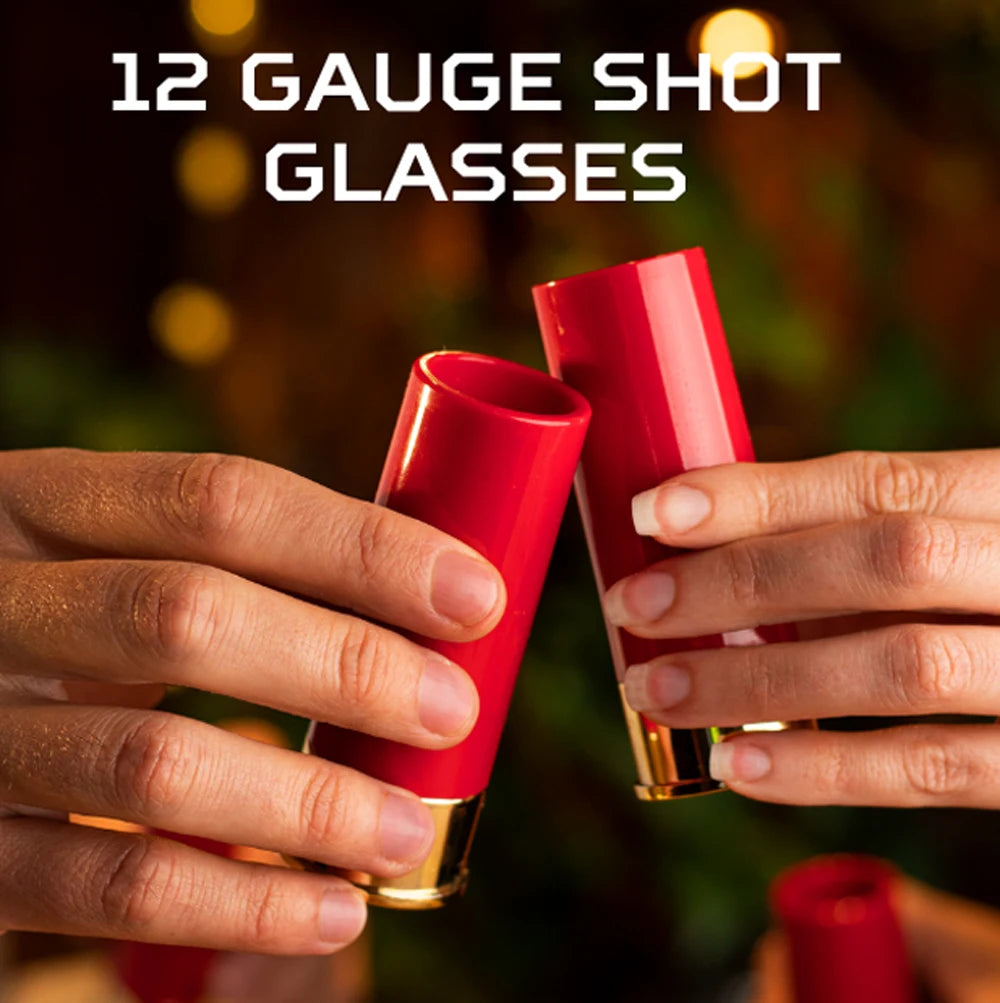 12 Gauge Shell Shotgun Shot Glasses