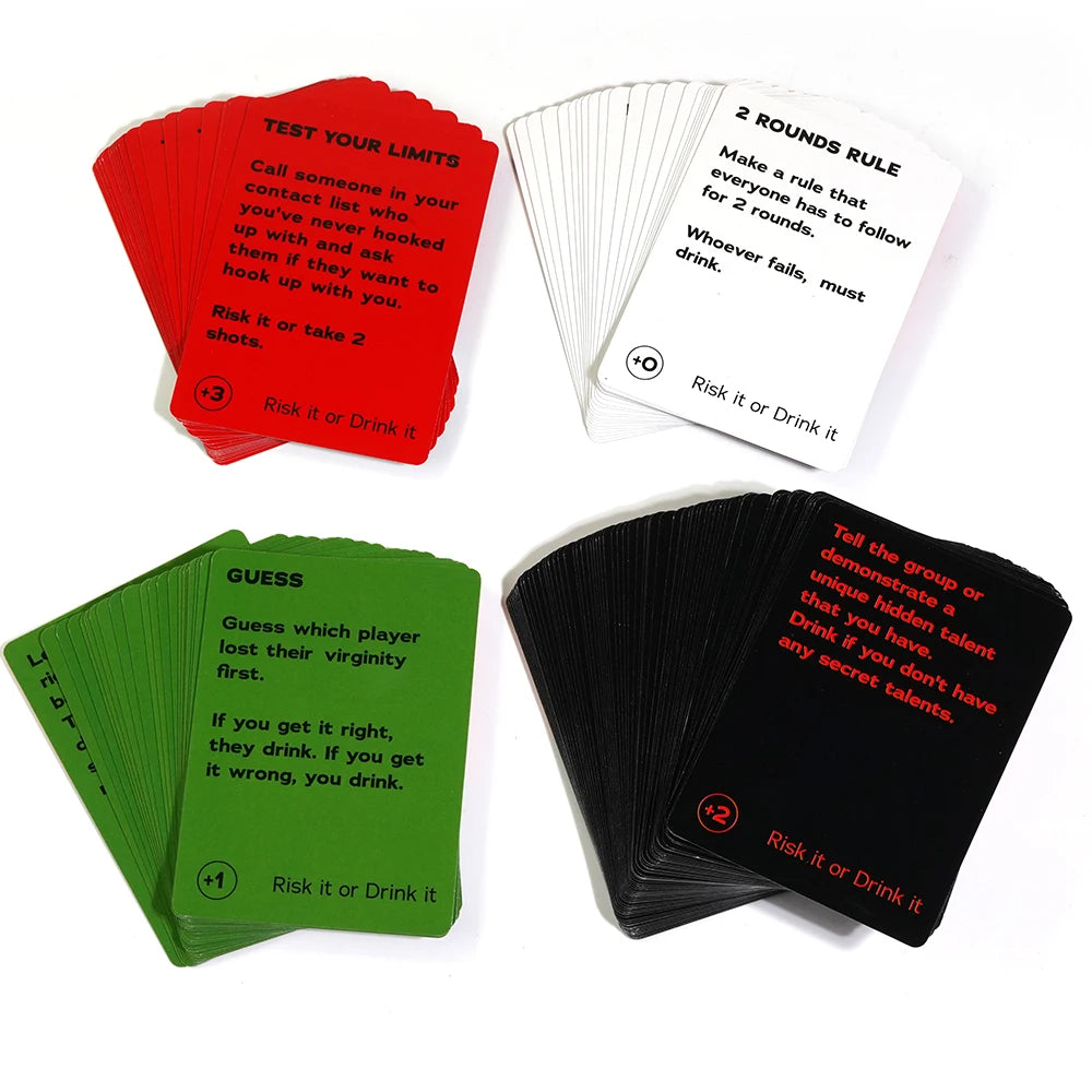 Risk It Or Drink Card Game