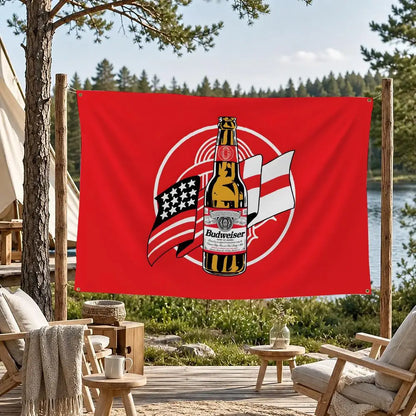 Beer B-budweisers Flags