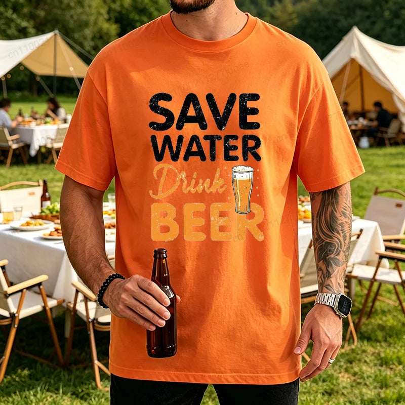 Drink Beer Men's T-Shirt
