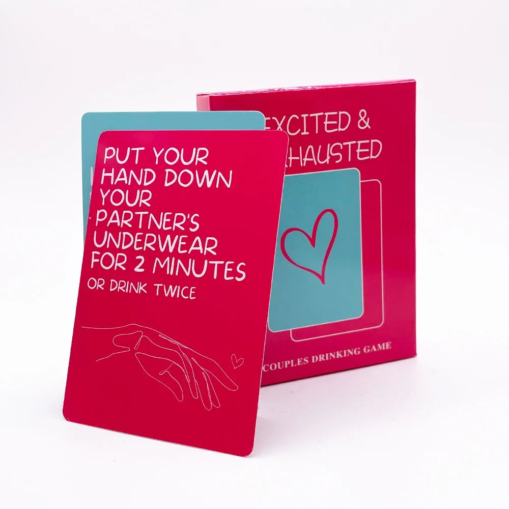 Couples Drinking Card Game