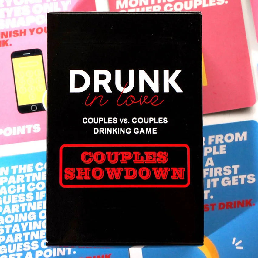 Drunk In Love Original Couples Drinking Card Game