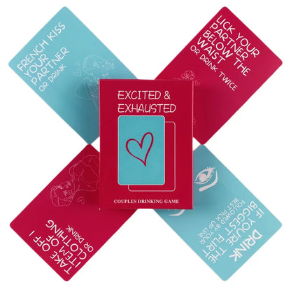 Couples Drinking Card Game