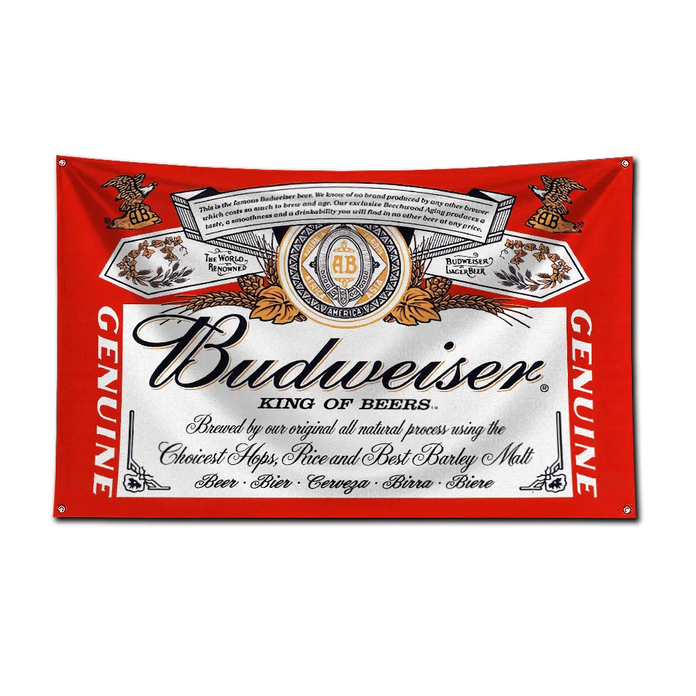 Beer B-budweisers Flag
