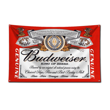 Beer B-budweisers Flag