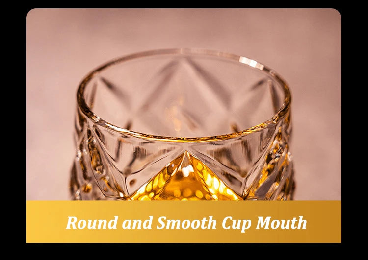Rotate Whiskey Glasses