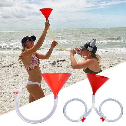 Single/Double Head Beer Funnel