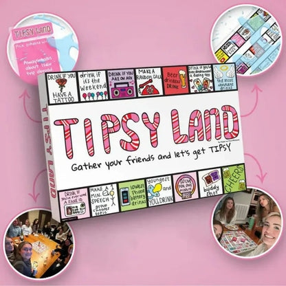 Land of Tipsy Board Game