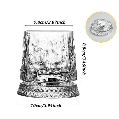 Rotate Whiskey Glasses