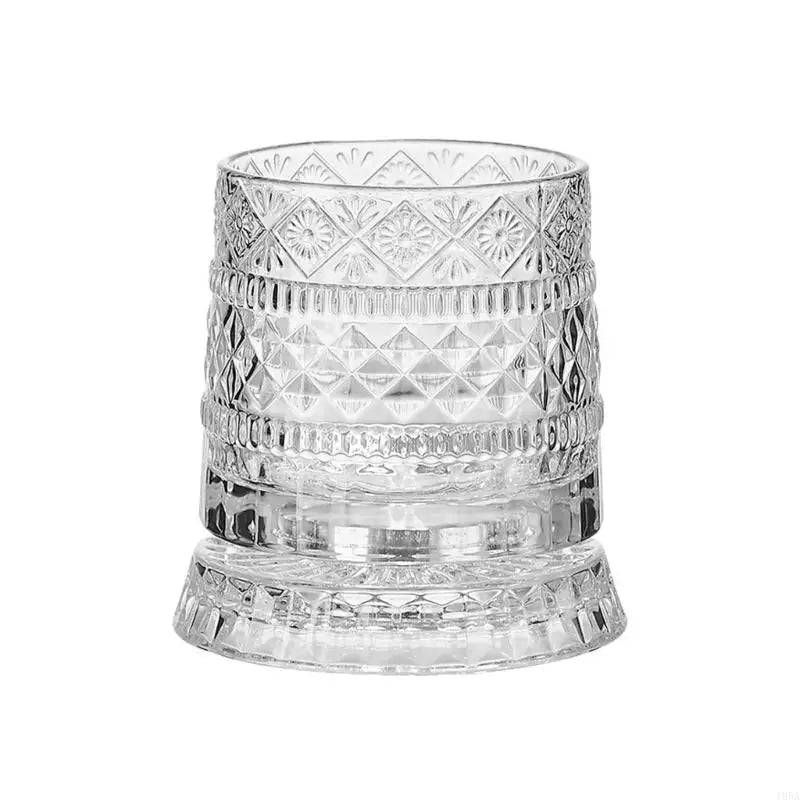 Elegant Rotating Whiskey Glass
