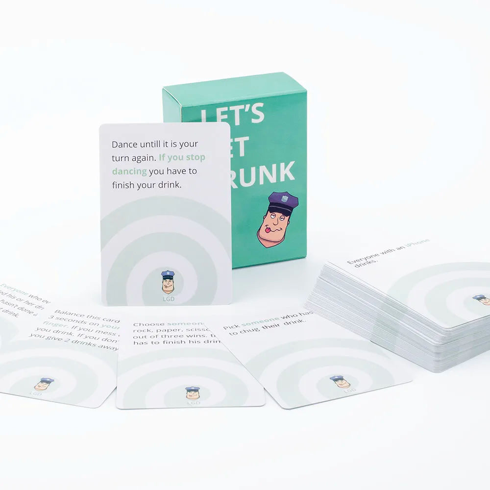 Let's Get Drunk Card Game