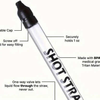 Shot Straw Reusable