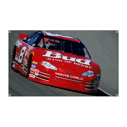 B-Budweisers Bud Racing Car Flag