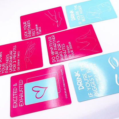 Couples Drinking Card Game
