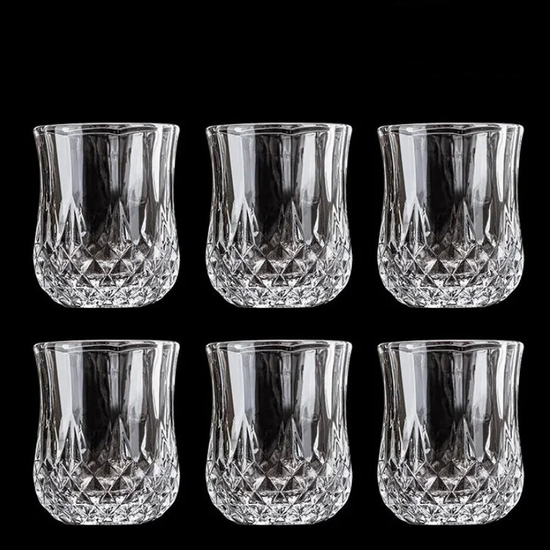 6Pcs Whiskey Glass Shot Cup