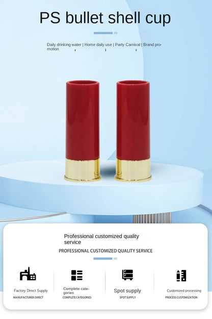12 Gauge Shell Shotgun Shot Glasses