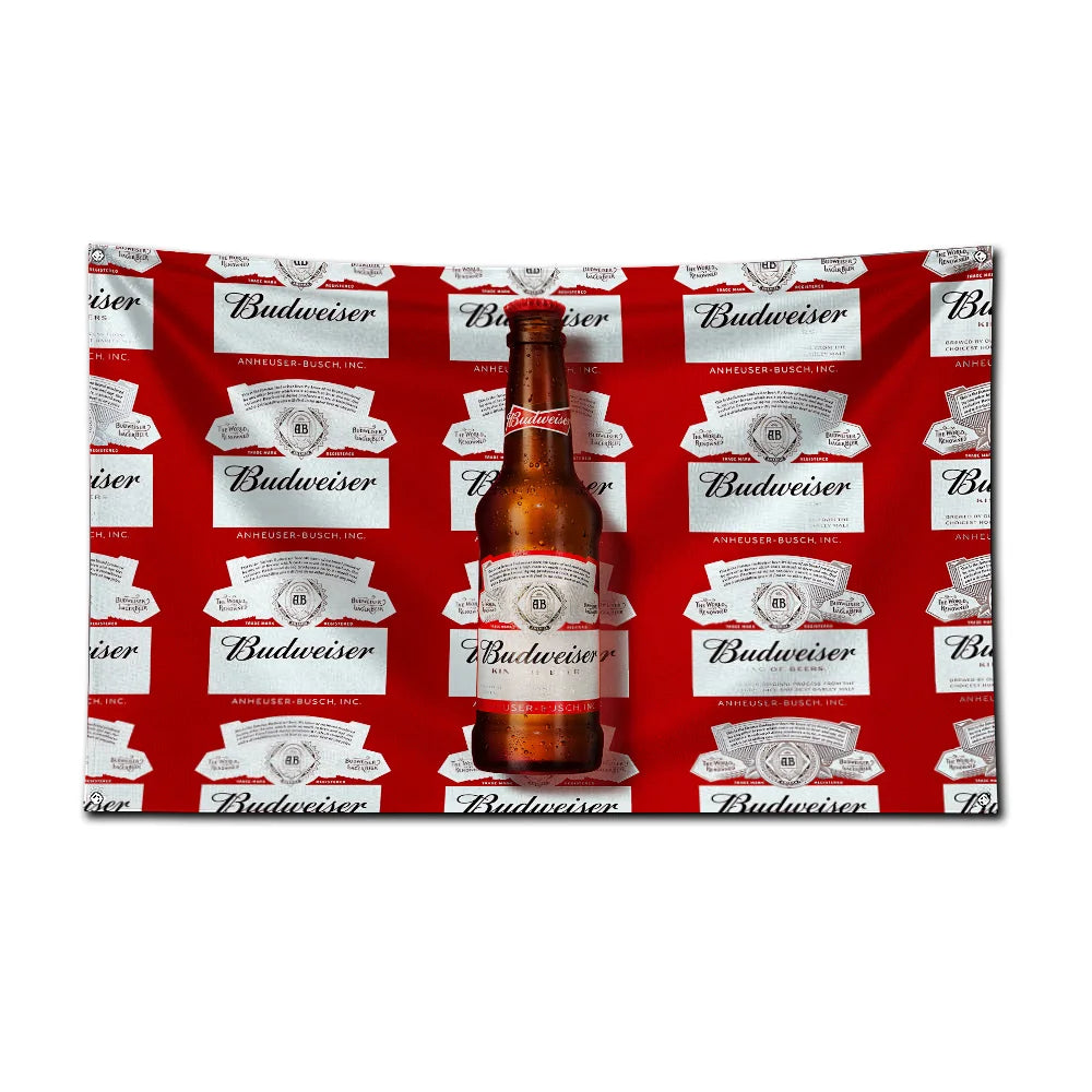Beer B-budweisers Flag