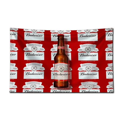 Beer B-budweisers Flag