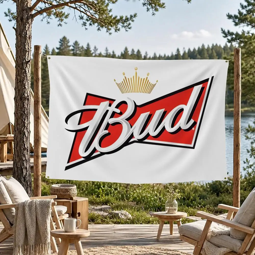 Beer B-budweisers Flags