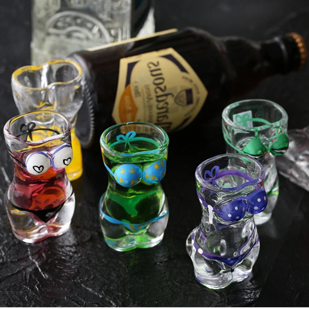 Bikini 3D Shot Glass