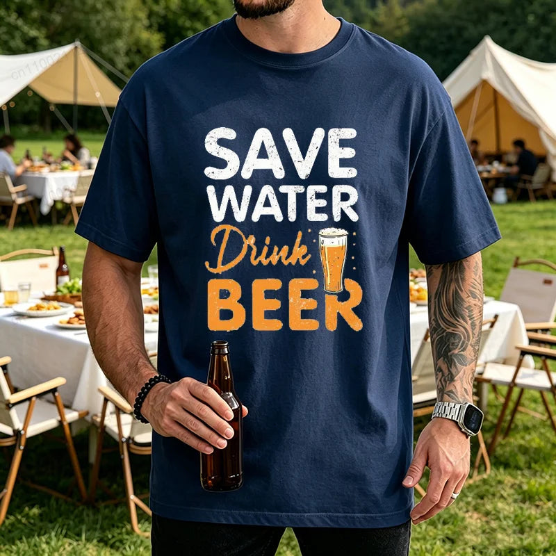 Drink Beer Men's T-Shirt