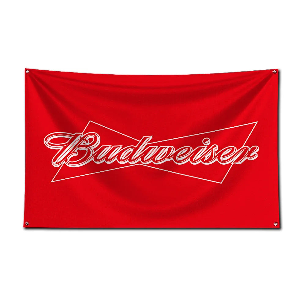 Beer B-budweisers Flag