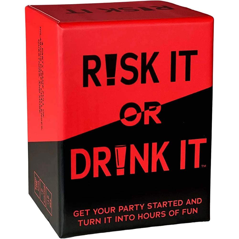 Risk It Or Drink Card Game
