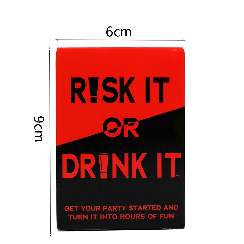 Risk It Or Drink Card Game
