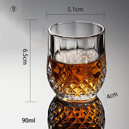 Crystal Cup Shot Glasses