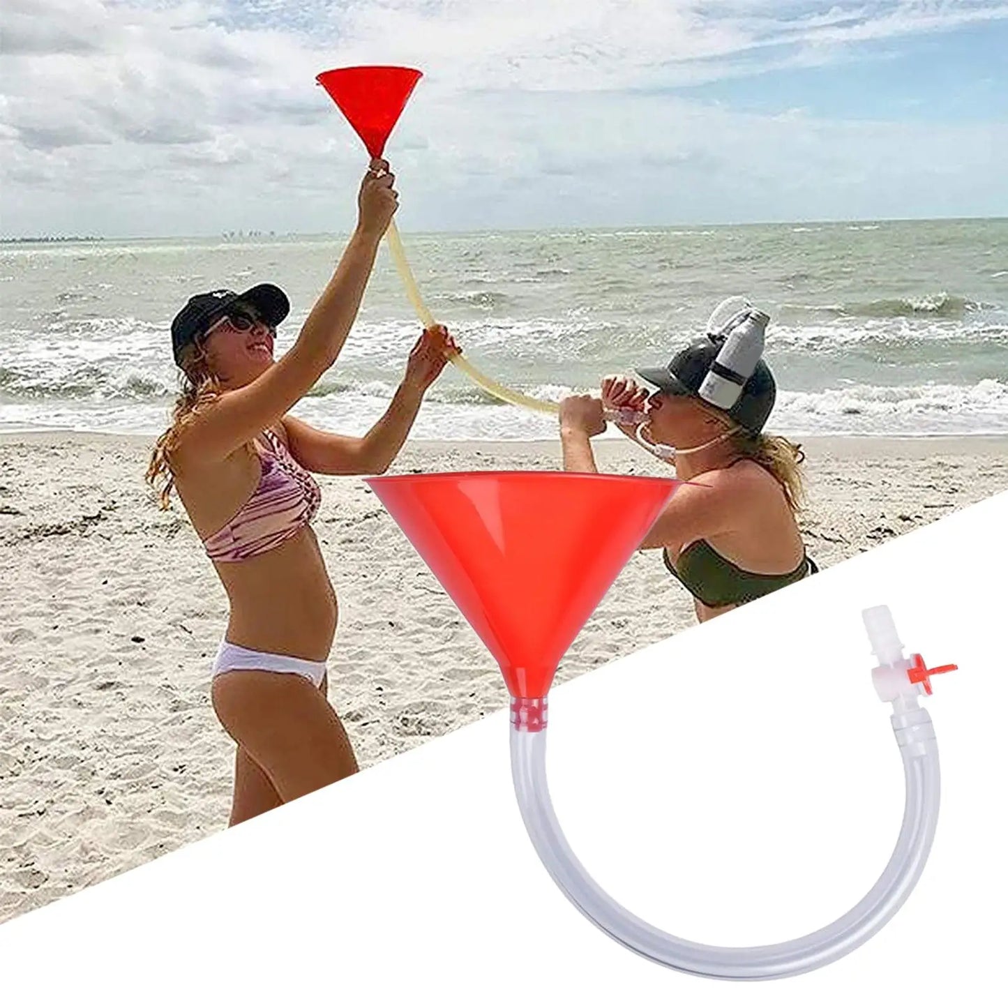 Single/Double Head Beer Funnel