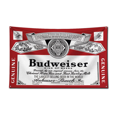 Beer B-budweisers Flag