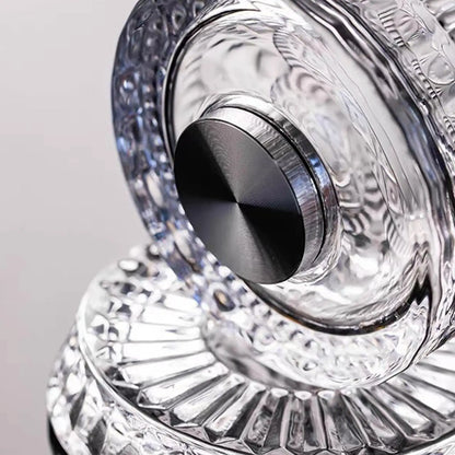 Rotating Whiskey Glass
