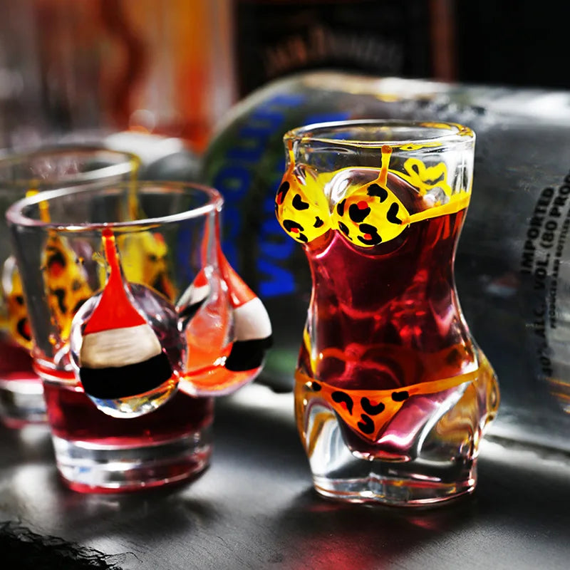Bikini 3D Shot Glass