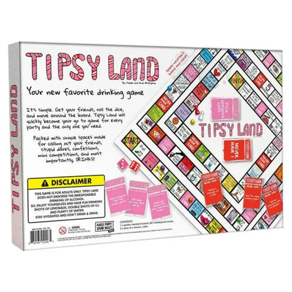 Land of Tipsy Board Game