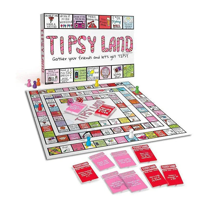 Land of Tipsy Board Game