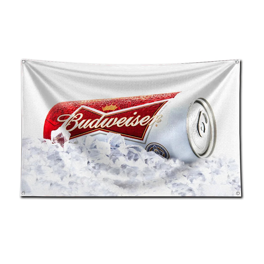 Beer B-budweisers Flag
