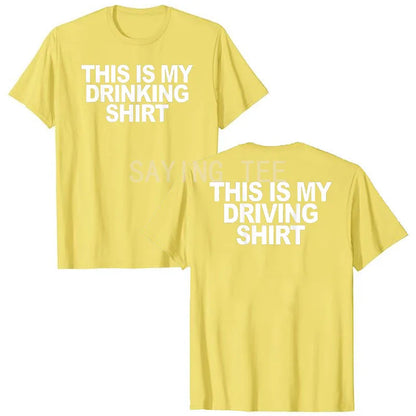 This Is My Drinking Shirt and Driving Shirts