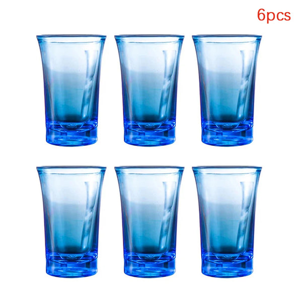 Blue Shot Glasses 6 pcs